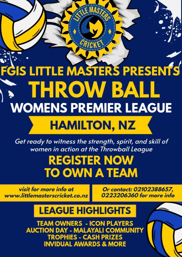 Throwball 2025 Poster